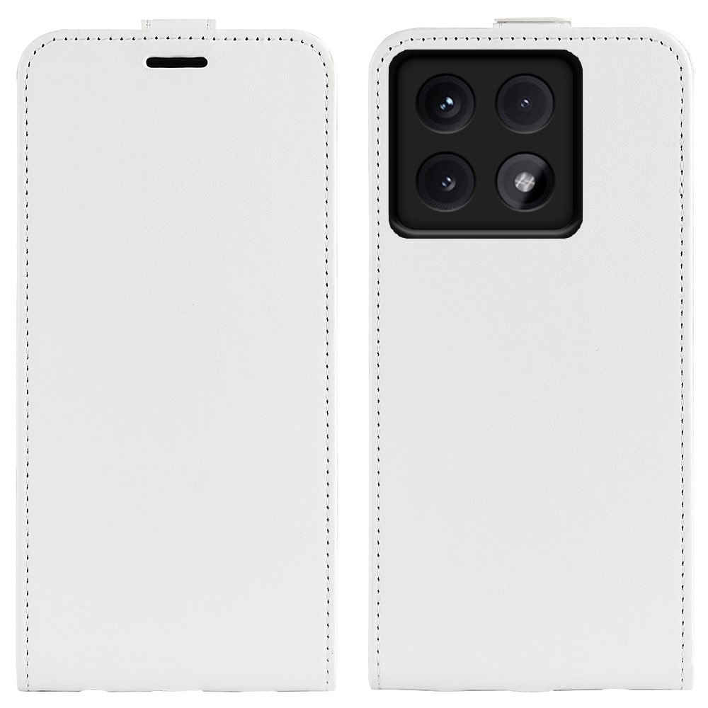Függőleges könyvtáska Xiaomi 14T Pro-hoz - fehér