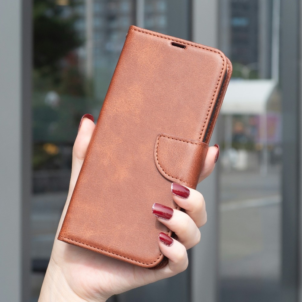 Könyvecske tok Samsung Galaxy S25 Edge-hez - barna