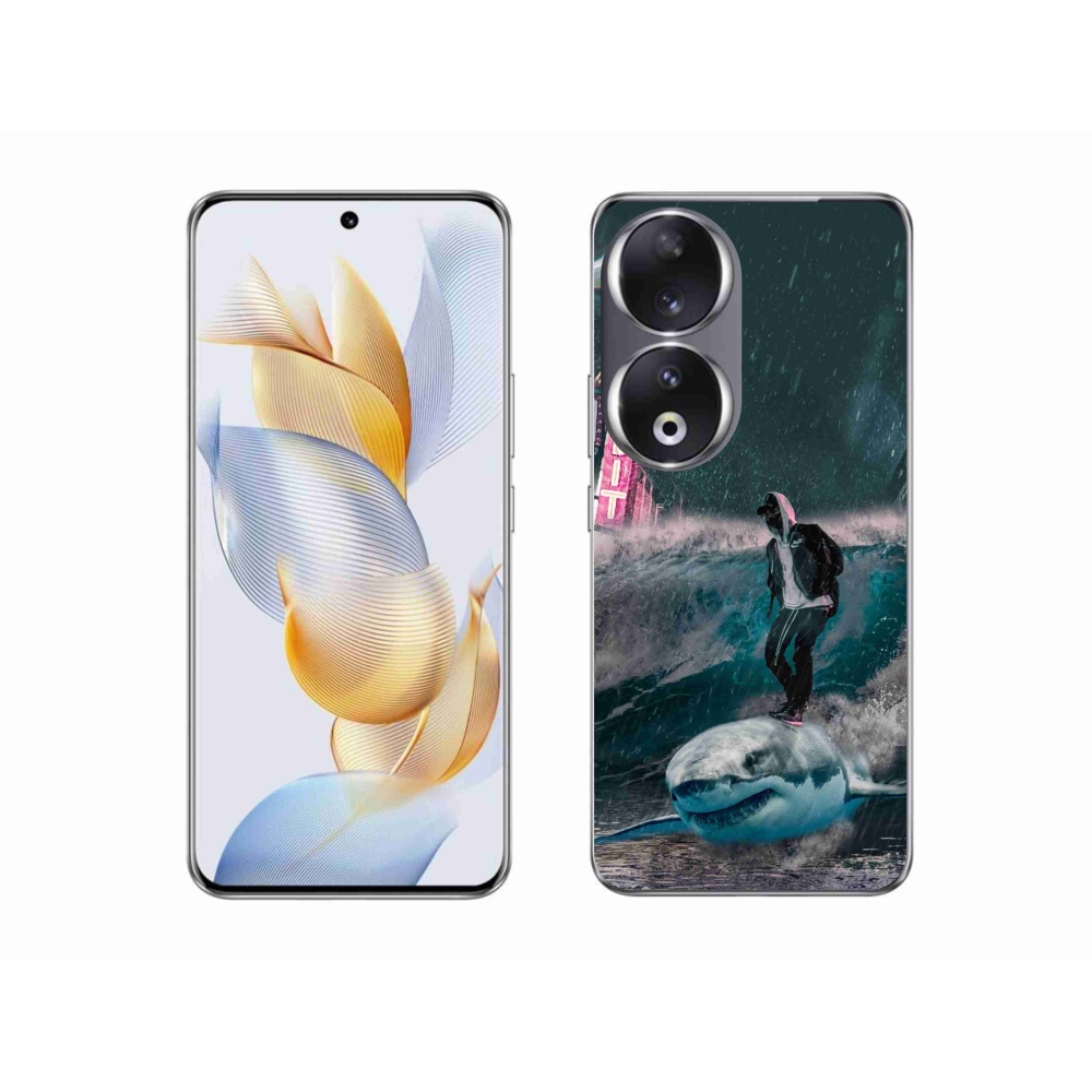 Zselés borítás mmCase a Honor 90-hez - cápa