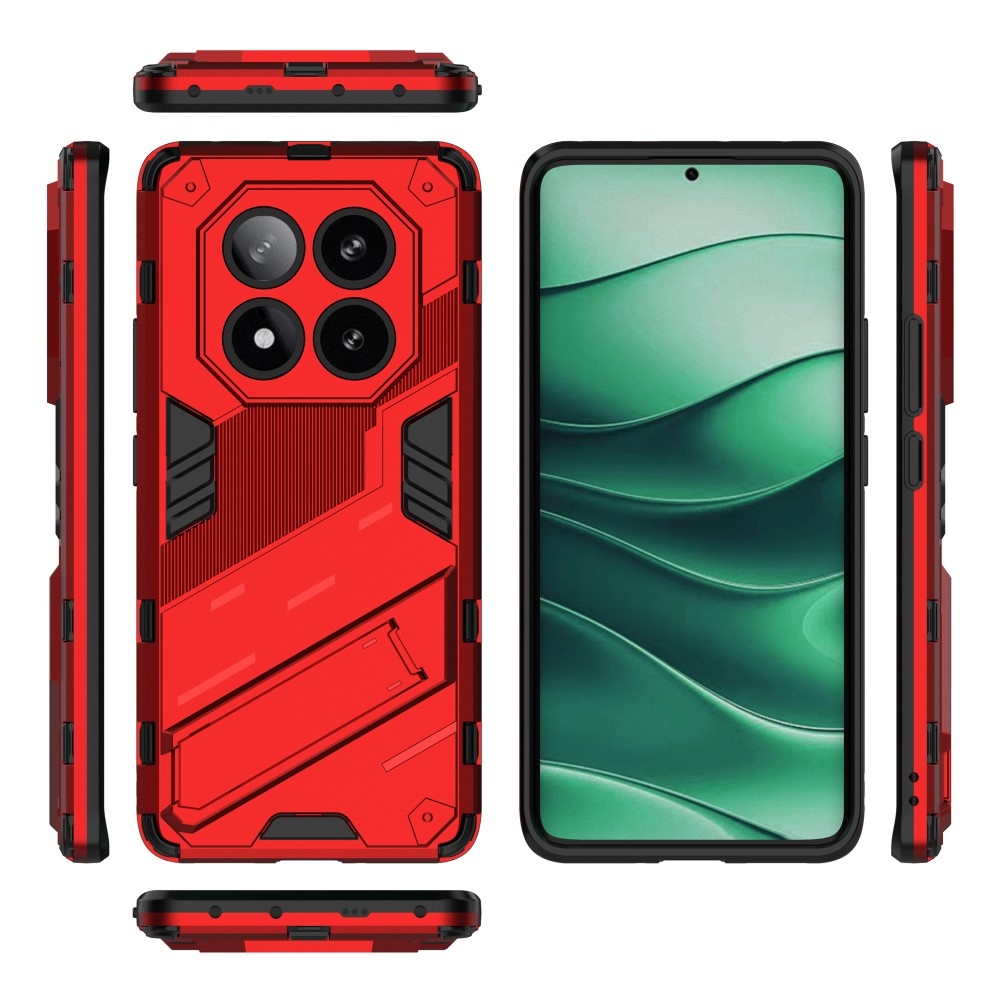 Armory tartós borító Xiaomi Redmi Note 14 Pro 5G/Poco X7 5G - piros
