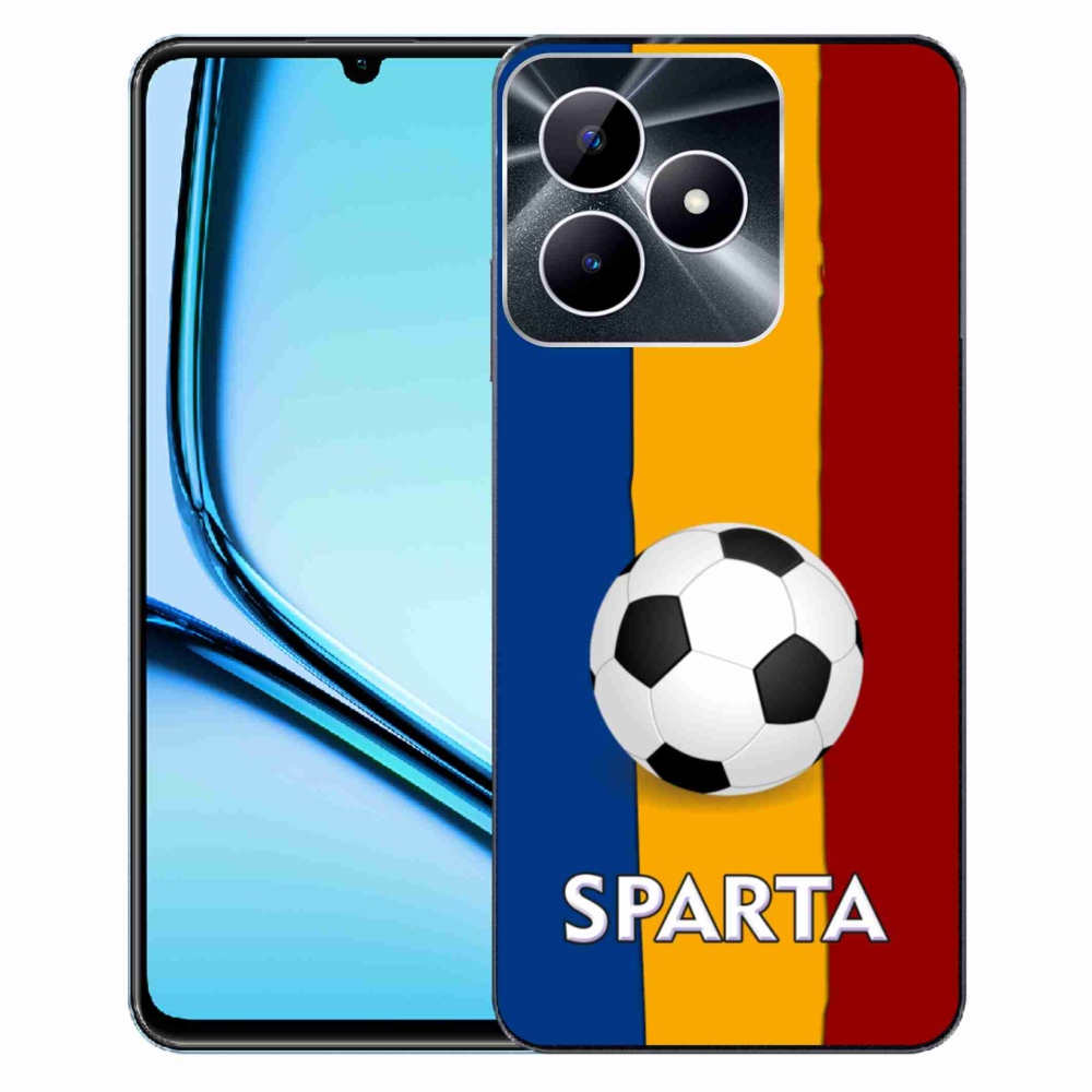 Zselés borítás mmCase a Realme Note 50 készülékhez - futball 1