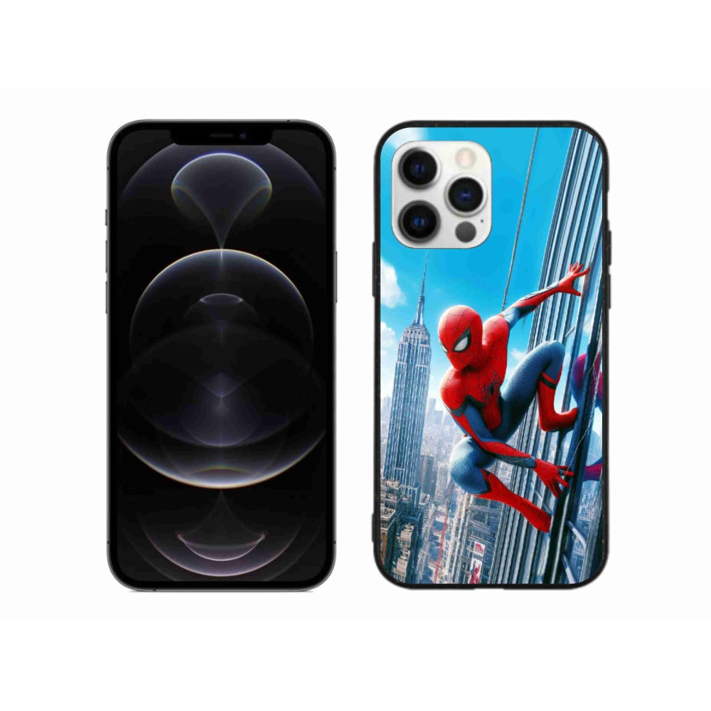 Gél borítás mmCase iPhone 12 Pro Max készülékhez - pókember