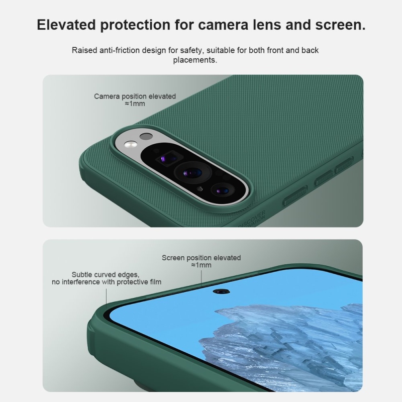 Nillkin Super Frosted PRO mágneses hátlap a Google Pixel 9 Pro XL számára Fekete