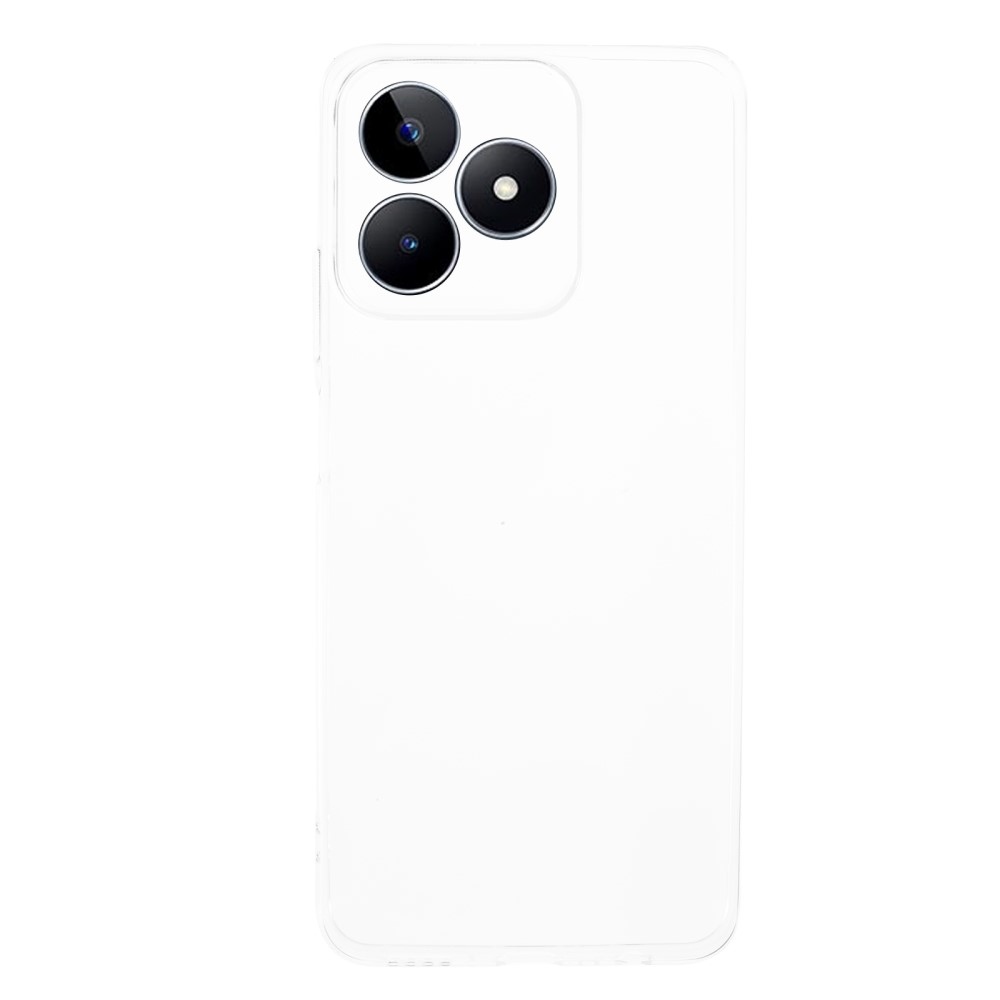 Átlátszó zselés tok a Realme C51/C53 készülékhez - átlátszó