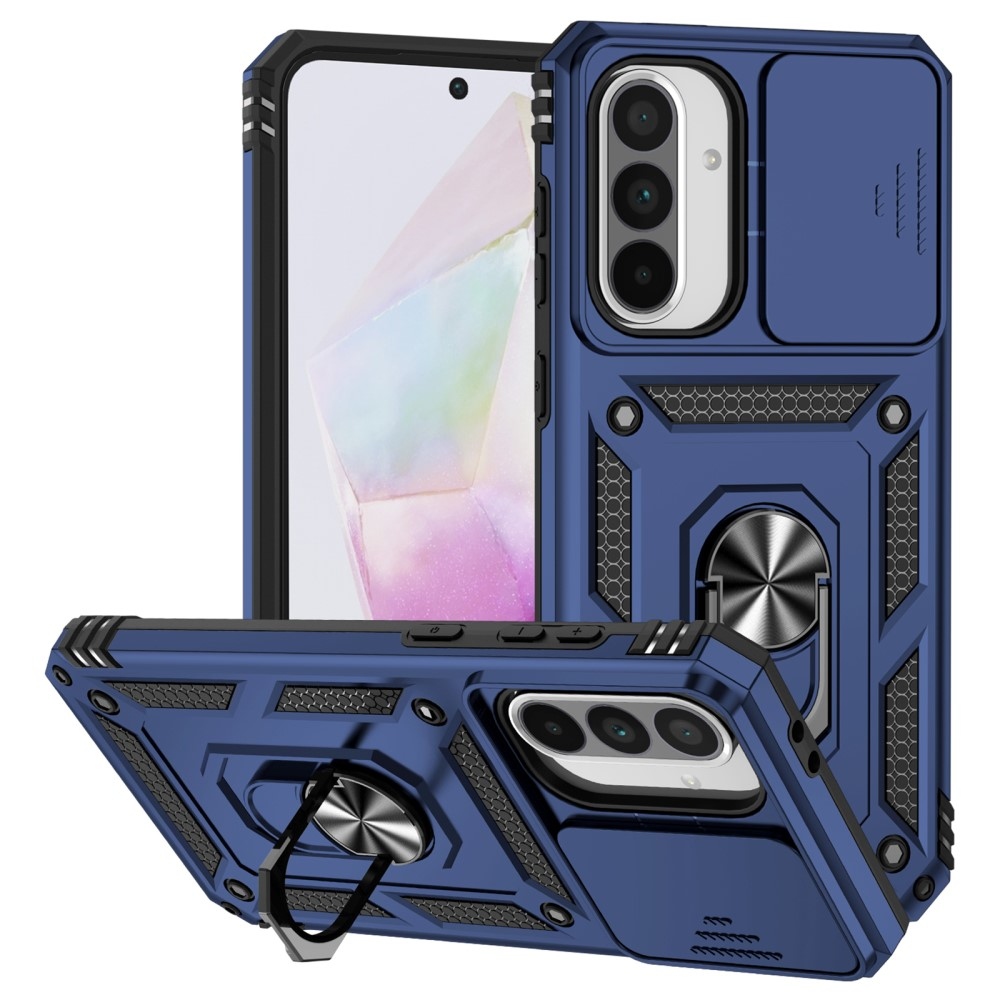 Gyűrűálló borítás Samsung Galaxy A36 5G készülékhez - kék