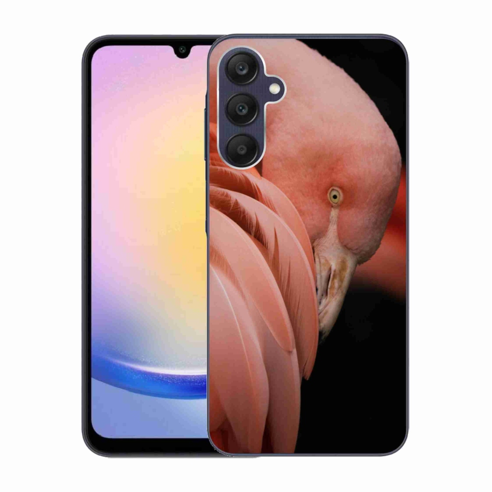 Zselés borítás mmCase Samsung Galaxy A25 5G - flamingó 3