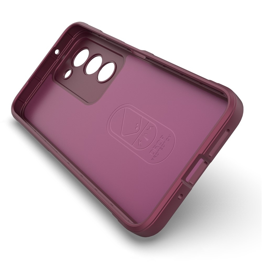 Rugg tartós zselés tok Xiaomi Redmi 15 5G (169mm) - bordó színben