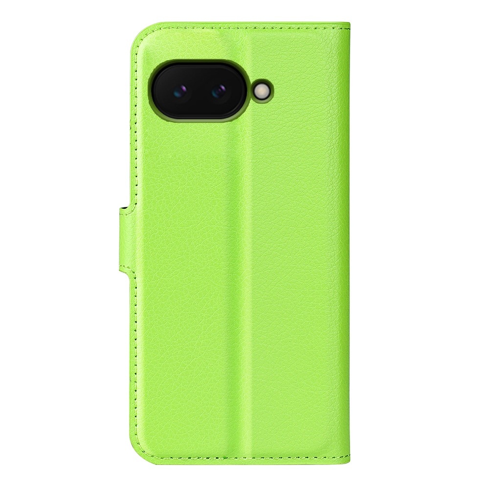 Litchi könyv tok a Google Pixel 9a készülékhez - zöld
