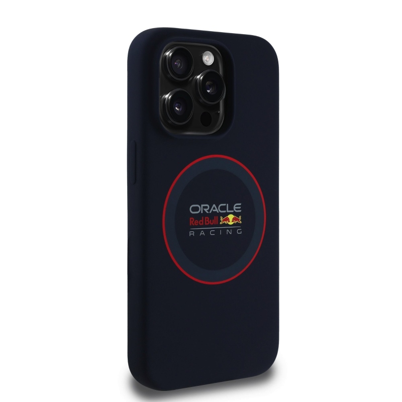 Red Bull szilikon Red Ring MagSafe hátlap iPhone 14 Pro tengerészgyalogsághoz