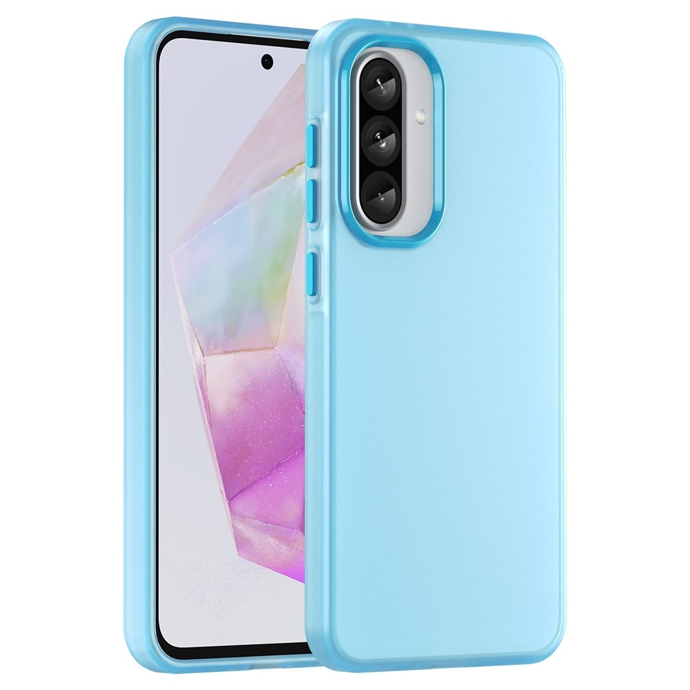 Candys matt zselés tok Samsung Galaxy A36 5G/A56 5G - világoskék színben
