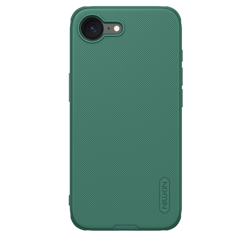 Nillkin Super Frosted PRO hátlap az Apple iPhone 16e készülékhez Mélyzöld