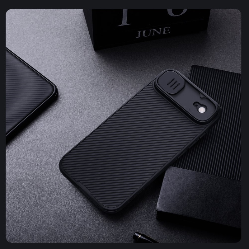 Nillkin CamShield PRO hátlap az Apple iPhone 17 Air készülékhez Fekete