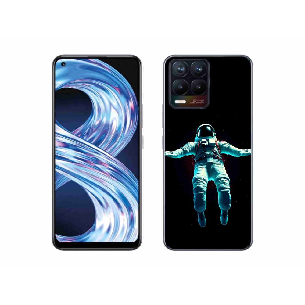 Gél borítás mmCase a Realme 8 Pro készülékhez - űrhajós