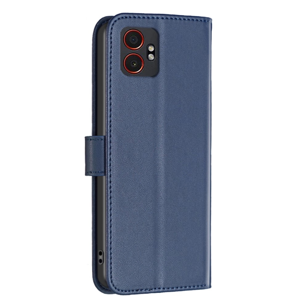 BNF könyvtáska Samsung Galaxy Xcover 7 Pro készülékhez - kék