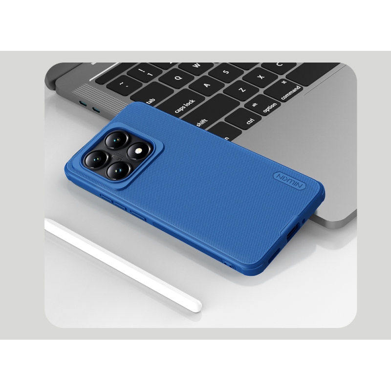 Nillkin Super Frosted PRO hátlap a Xiaomi 14T Pro kékhez