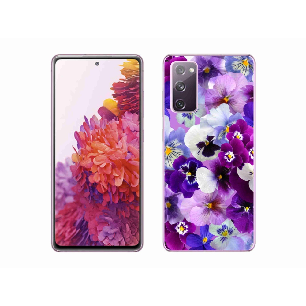 Gél borító mmCase Samsung Galaxy S20 FE - virágok 9