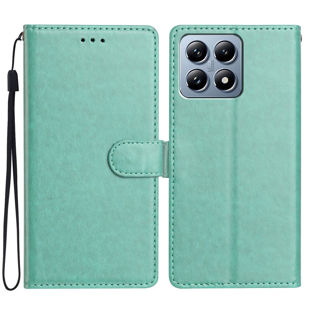 Vérrögök könyv tok Xiaomi 15T Pro-hoz - teal - teal