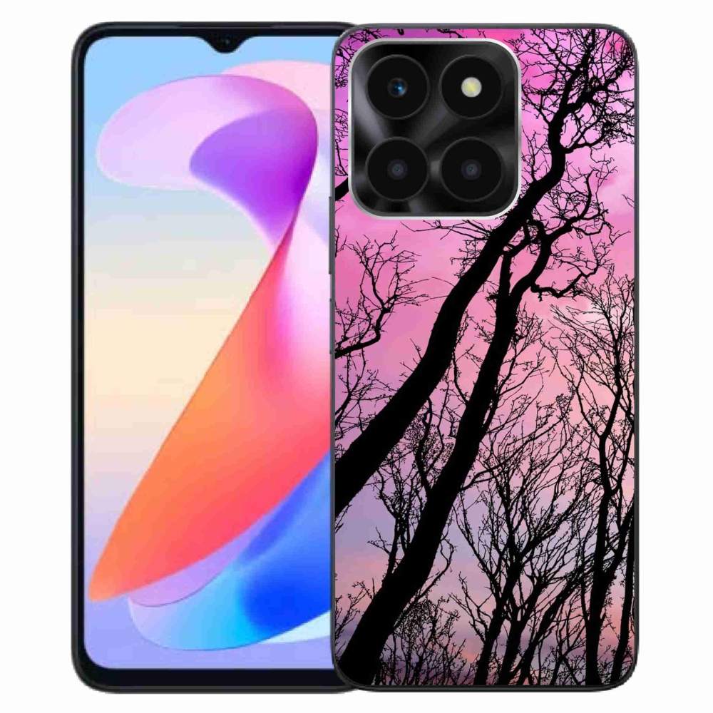 Gél tok mmCase a Honor X6a számára - kidőlt fák