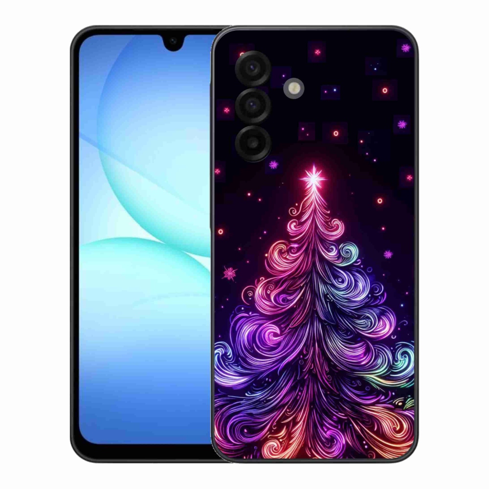 Gél borítás mmCase Samsung Galaxy A17 5G - neon karácsonyfa 1