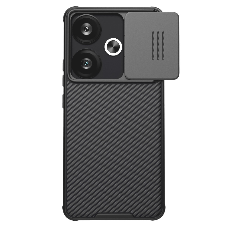 Nillkin CamShield PRO hátlap a Poco F6-hoz Fekete