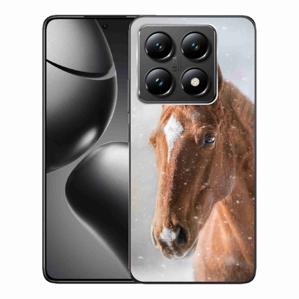 Gél borítás mmCase a Xiaomi 14T-hez - barna ló 2
