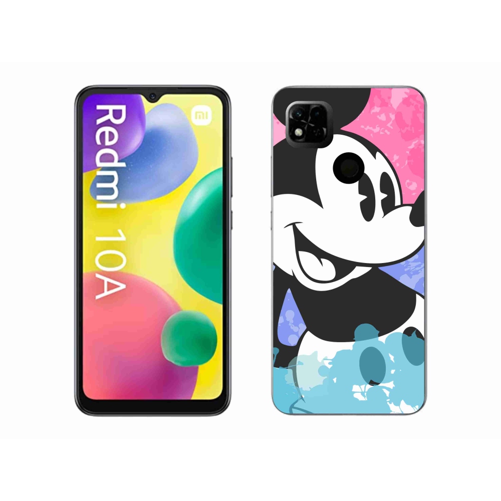 Gél borítás mmCase a Xiaomi Redmi 10A számára - mickey egér