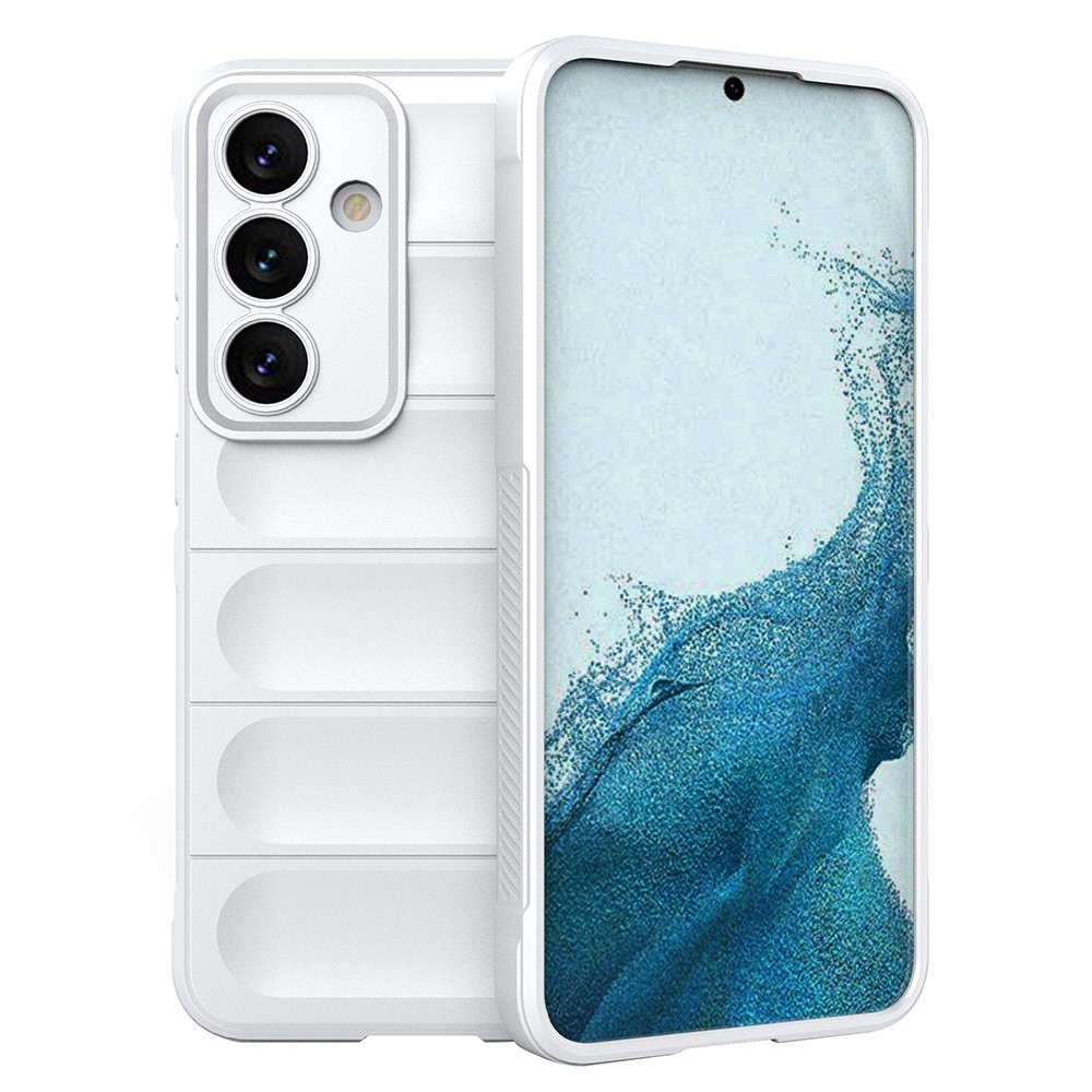 Rugg tartós zselés tok Samsung Galaxy S24 készülékhez - fehér