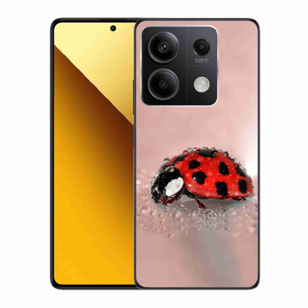Gél borítás mmCase a Xiaomi Redmi Note 13 5G készülékhez - katicabogár