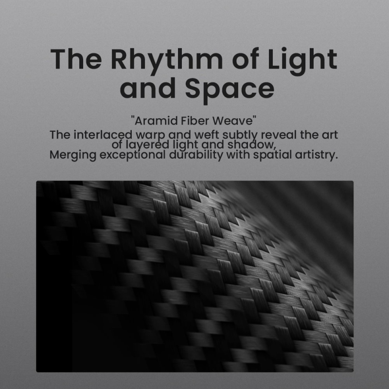 Nillkin CarboProp Aramid mágneses hátlap Xiaomi 15 Fekete