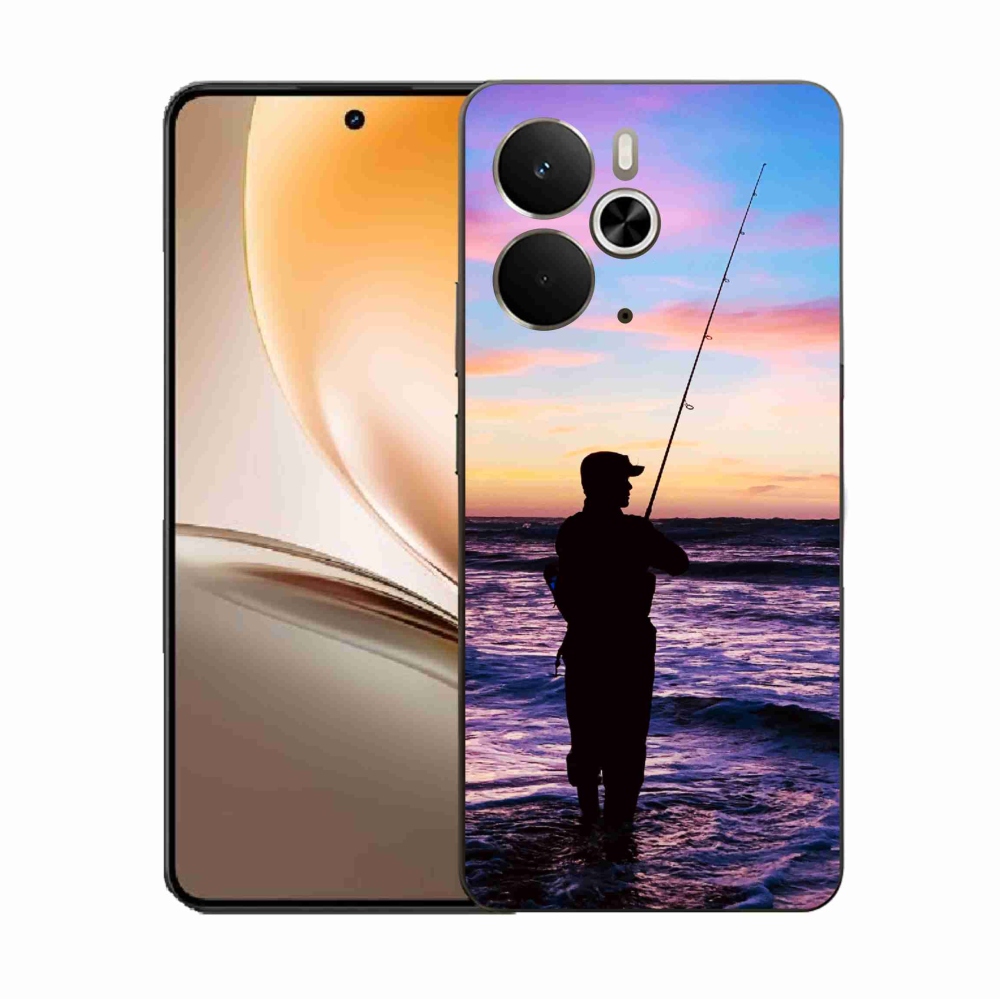 Gél borítás mmCase a Realme 14 5G számára - halászat 1