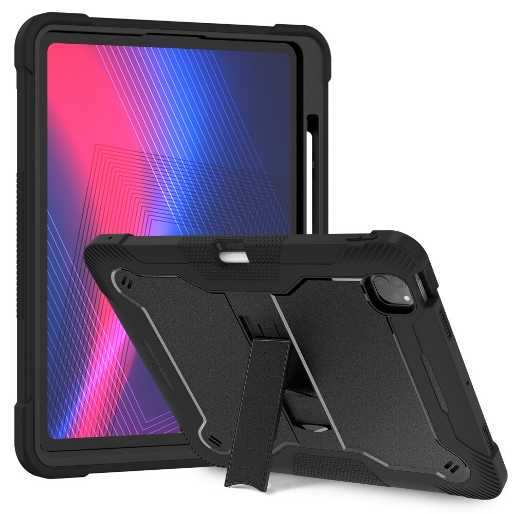 Kick tartós hibrid tok iPad Pro 13 (2024) - Fekete