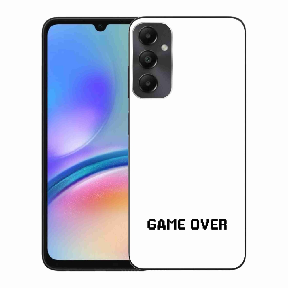 Gél borító mmCase Samsung Galaxy A05s készülékhez - játék fehér háttérrel