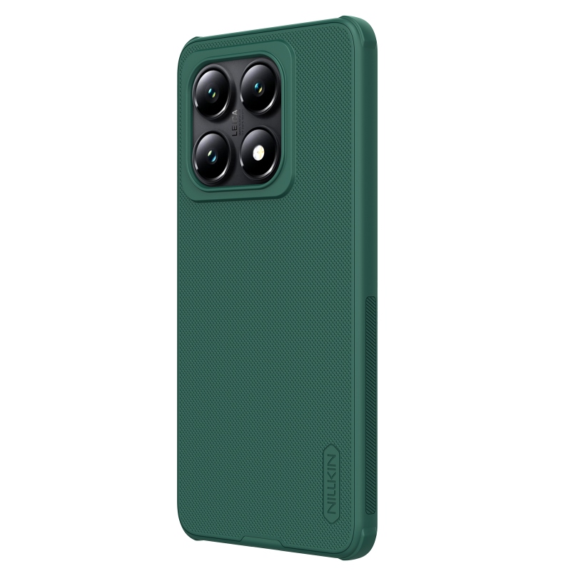 Nillkin Super Frosted PRO hátlap a Xiaomi 14T Pro számára Mélyzöld