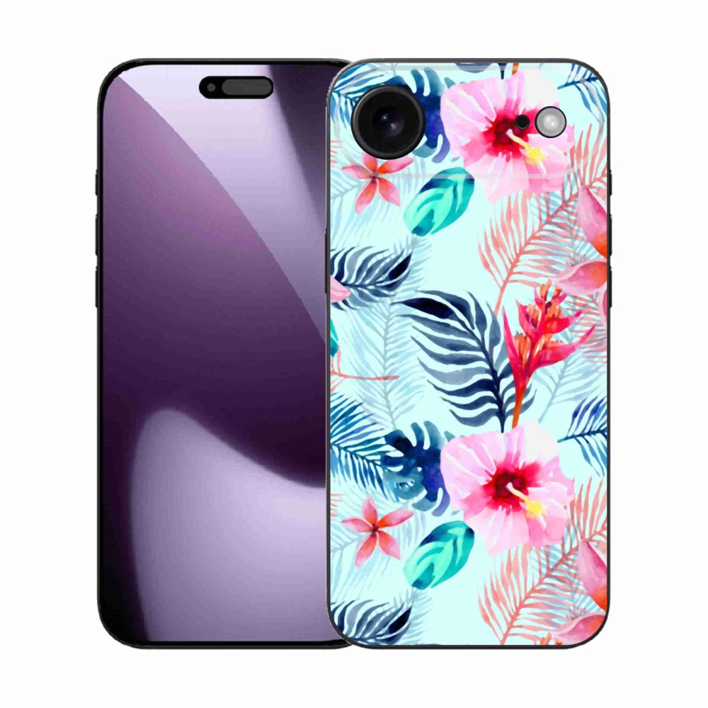 Gél borítás mmCase iPhone 17 Air készülékhez - virágok