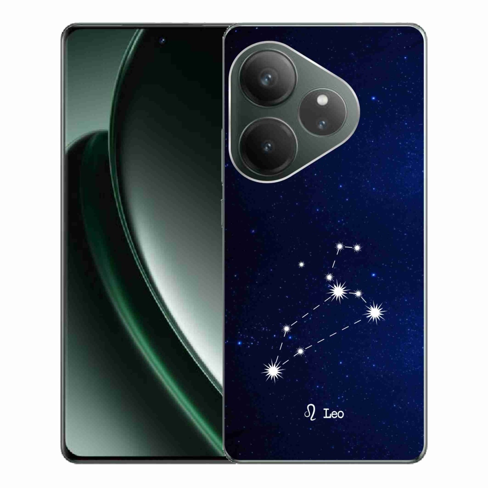 Gél borítás mmCase a Realme GT 6 5G/GT 6T 5G számára - csillagkép Leo