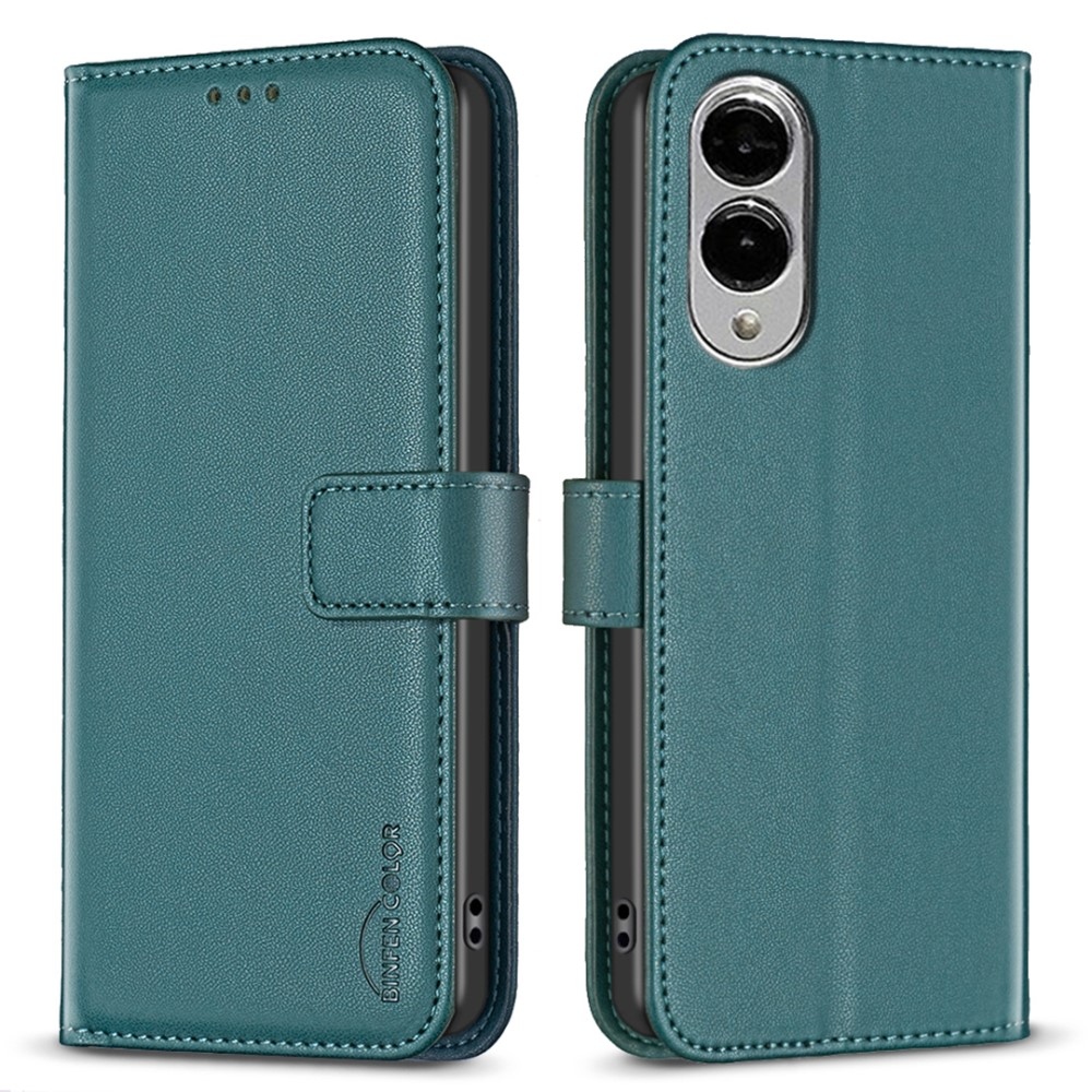 BNF könyvtáska Samsung Galaxy S25 Edge készülékhez - zöld