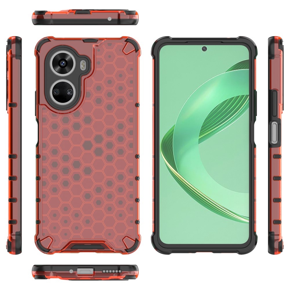 Méz tartós borítás Huawei Nova 12 SE-hez - piros
