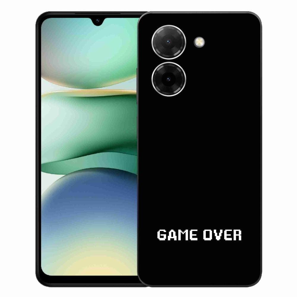 Gél borító mmCase a Xiaomi Redmi A5 (173.45x79.35x8.45mm) - játék fekete háttérrel