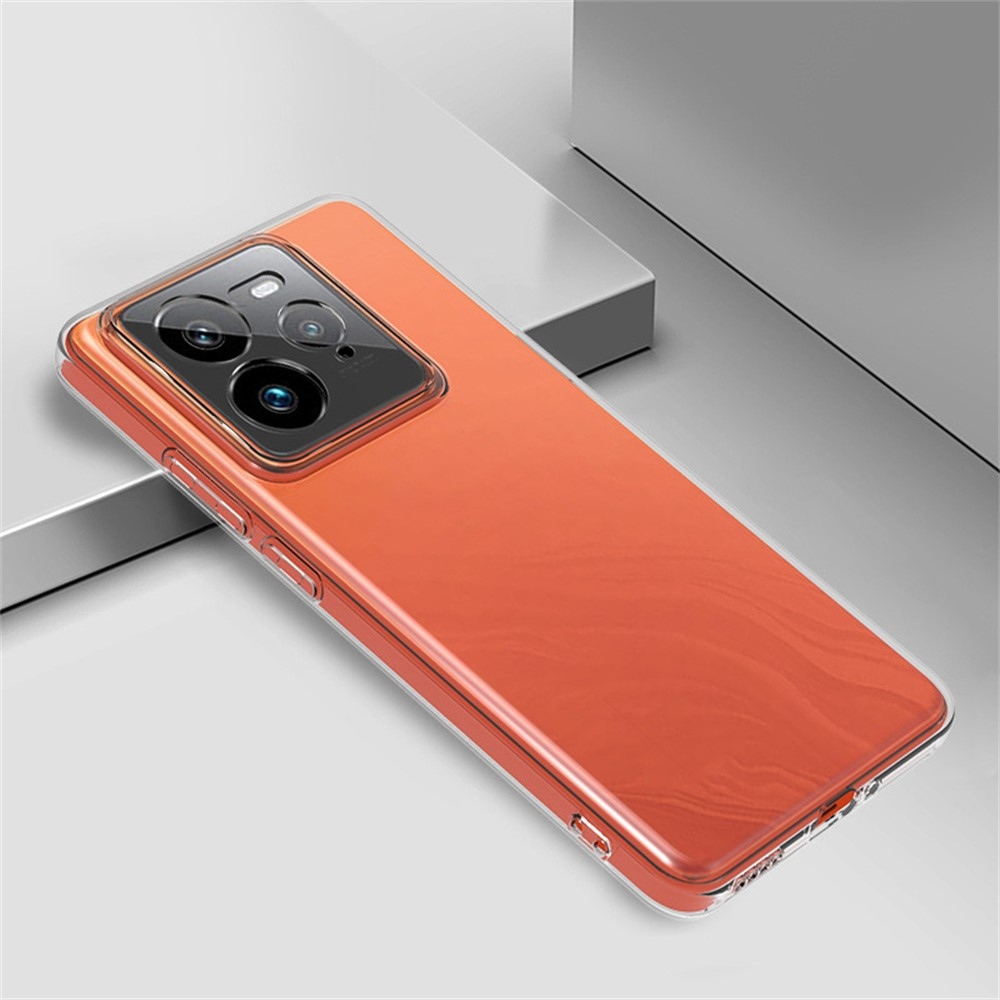 Átlátszó zselés tok a Realme GT 7 Pro 5G készülékhez - átlátszó