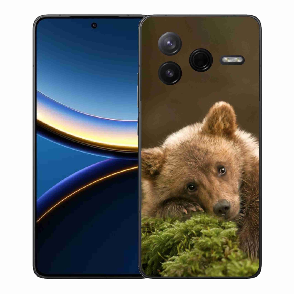 Gél borítás mmCase a Xiaomi Poco F7 Pro-hoz - medve