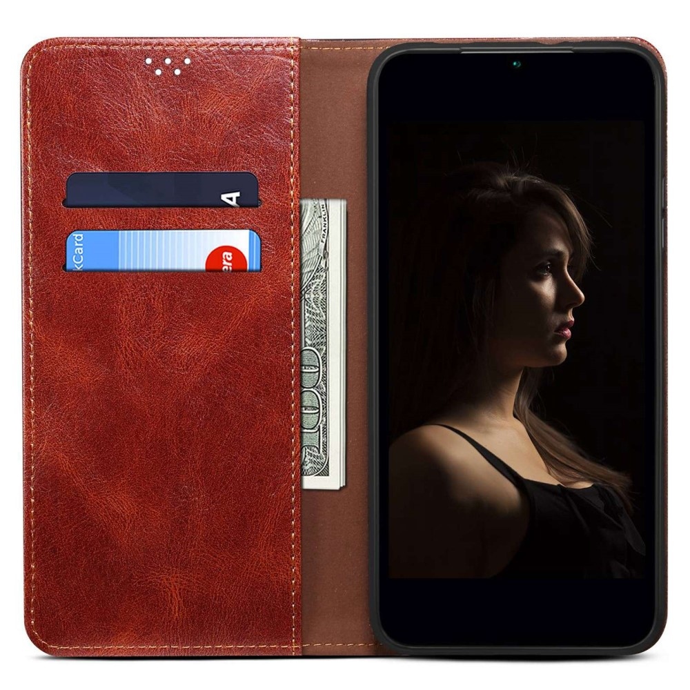 Viaszos könyvtáska Xiaomi 15 Ultra - barna