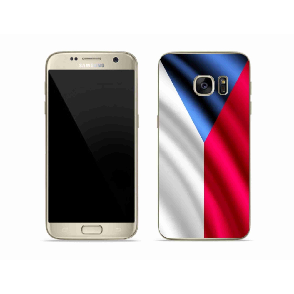 Gél védőhuzat mmCase Samsung Galaxy S7 - cseh zászlóhoz
