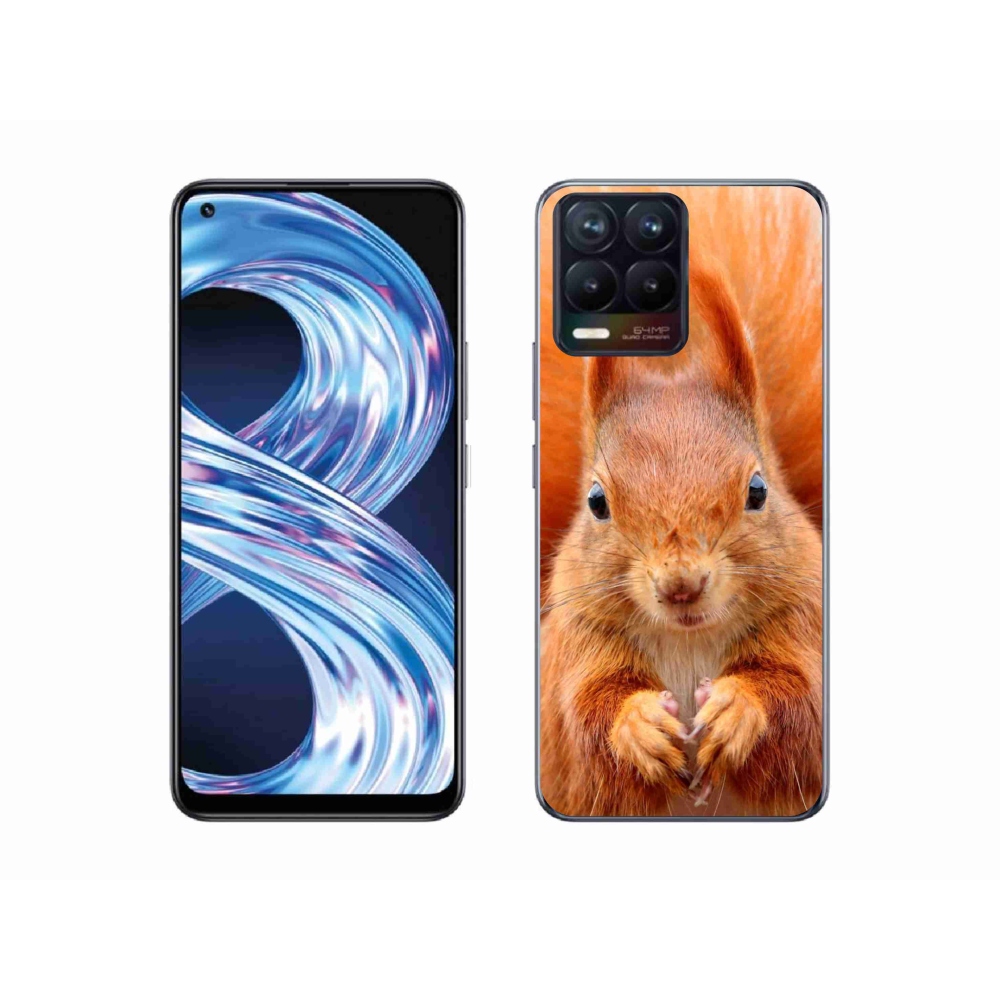 Zselés borítás mmCase a Realme 8 Pro-hoz - mókus