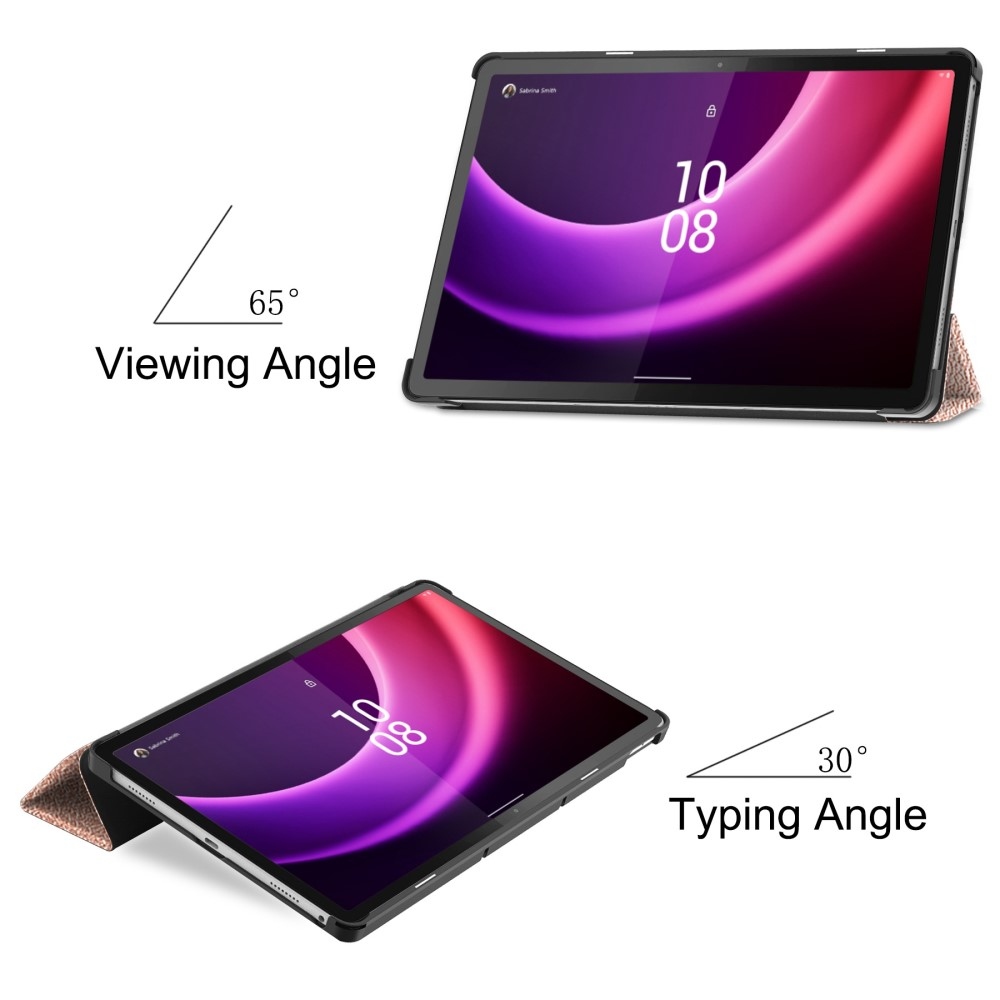 Ügyes záró tok Lenovo Tab P11 (2. generáció) - rózsaarany