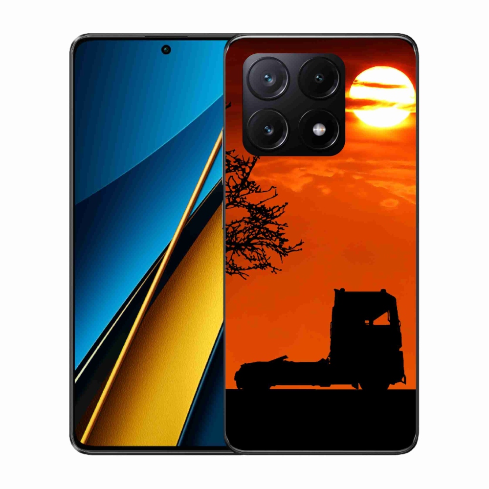Gél borítás mmCase a Xiaomi Poco X6 Pro 5G számára - teherautó 3
