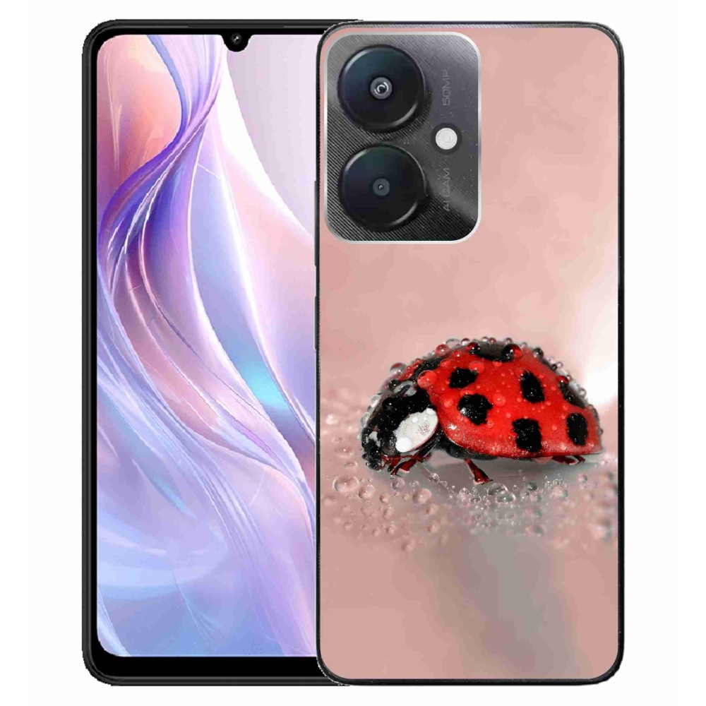 Gél borítás mmCase a Xiaomi Redmi 13C 5G-hez - katicabogár