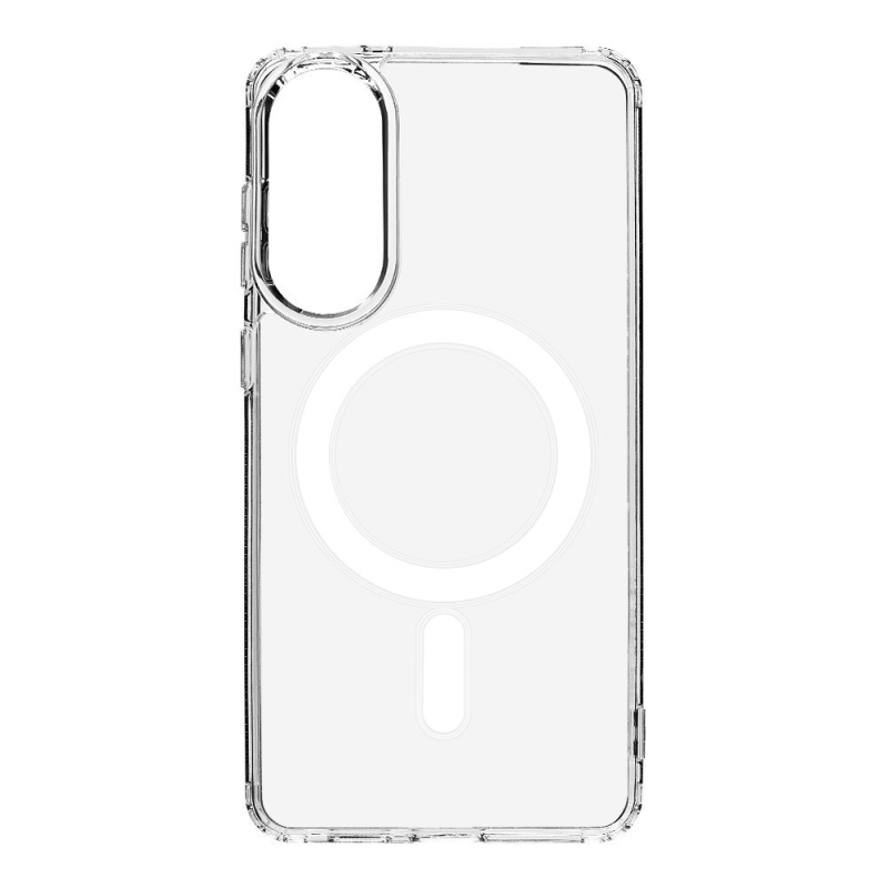 Taktikai MagForce borító Samsung Galaxy S25 Edge átlátszóhoz