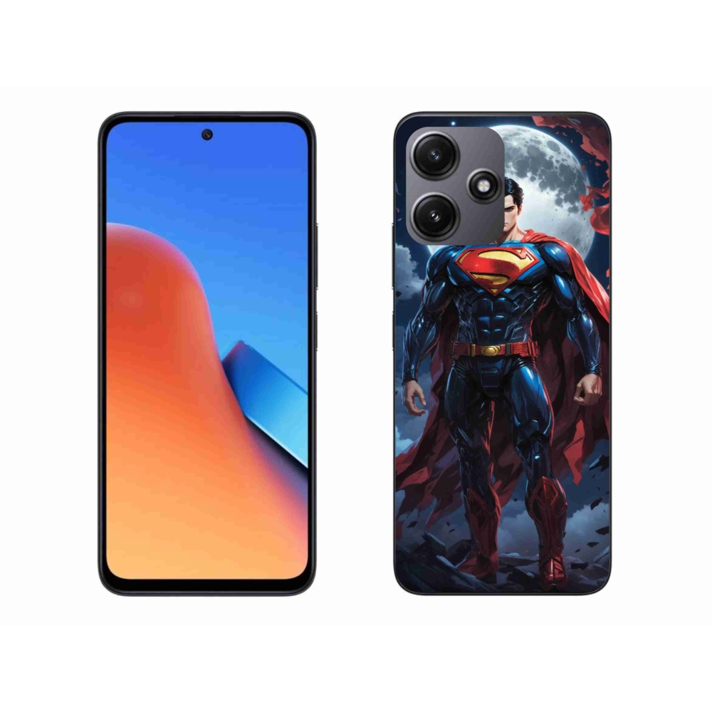 Gél borítás mmCase a Xiaomi Redmi 12 5G számára - superman