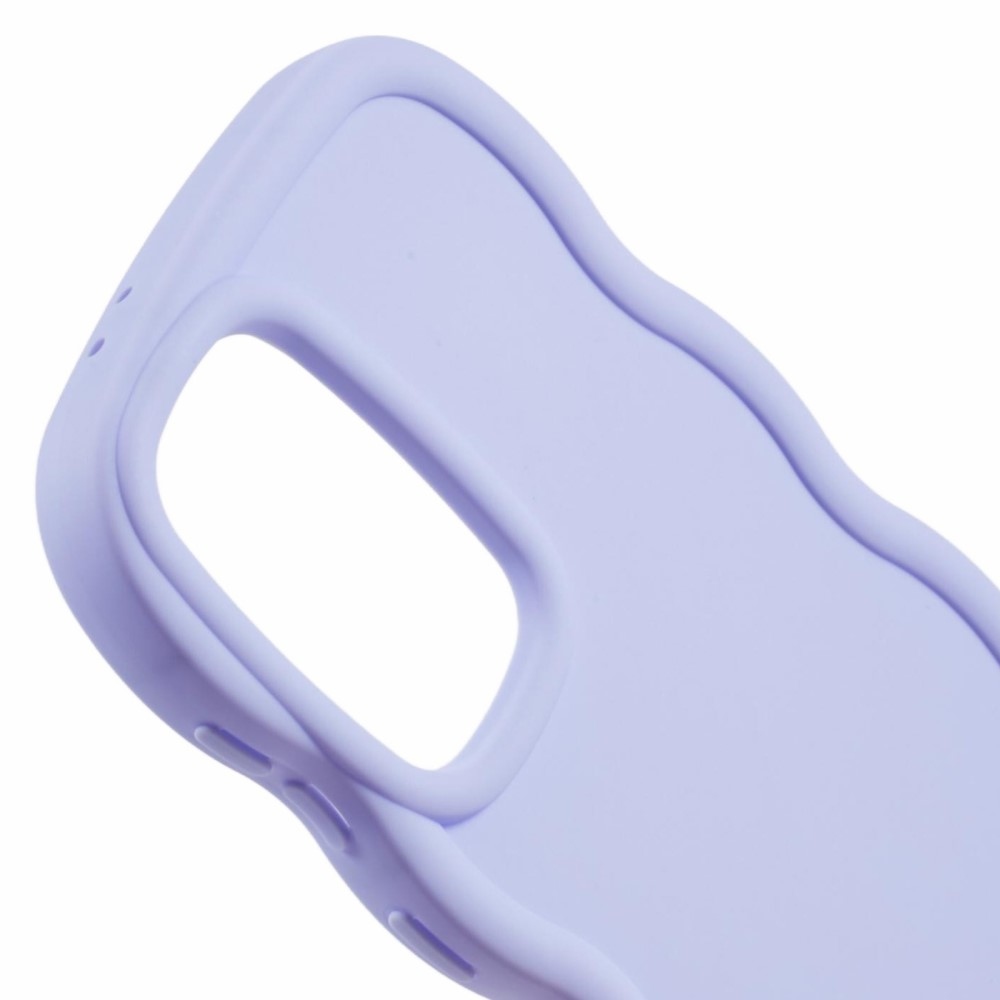 Hullám tartós zselés tok Samsung Galaxy A36 5G/A56 5G - lila