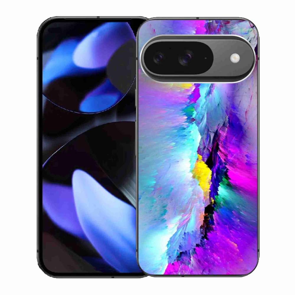 Gél borítás mmCase a Google Pixel 9/9 Pro számára - absztrakt